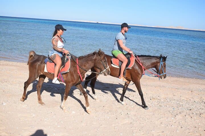 Hurghada Full-Day Adventure: Horseback Riding, Parasailing & Semi-Submarine photo 4