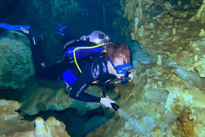 Cenote Dreamgate Guided Scuba Diving: Explore Sac Actun's Cavern Passages photo 6