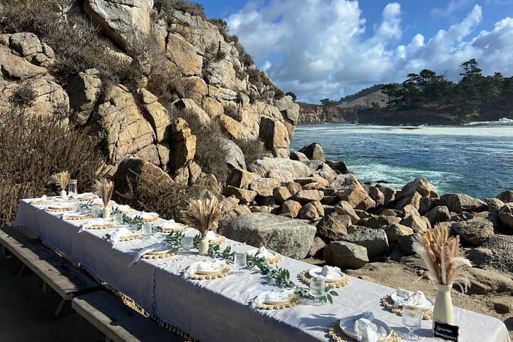 Private Picnic on Carmel Beach — Carmel-by-the-Sea Romantic Beachside Setups
