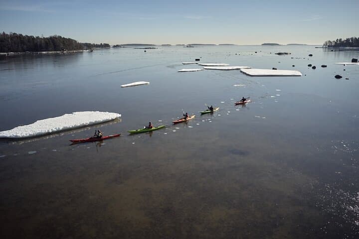 Winter Kayaking in Eastern Helsinki Archipelago — Guided Drysuit Tours from Rastila photo 6