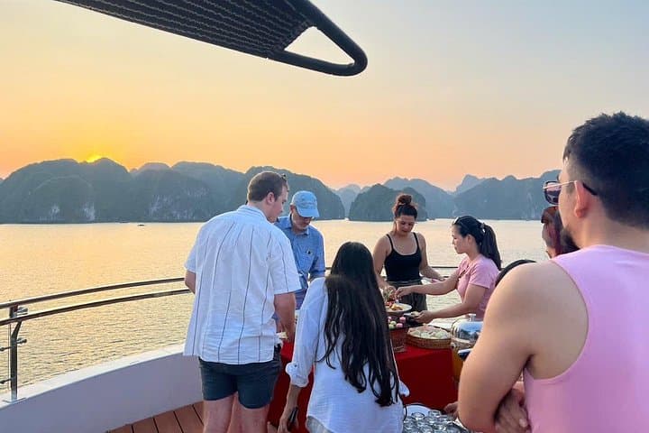 Lan Ha Bay Luxury Day Trip from Cat Ba — Kayaking, Swimming & Jacuzzi Cruise photo 4