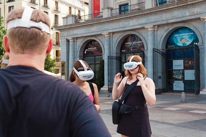Pedal Through Time: Madrid VR E-Bike Tour of Historic Plazas photo 2