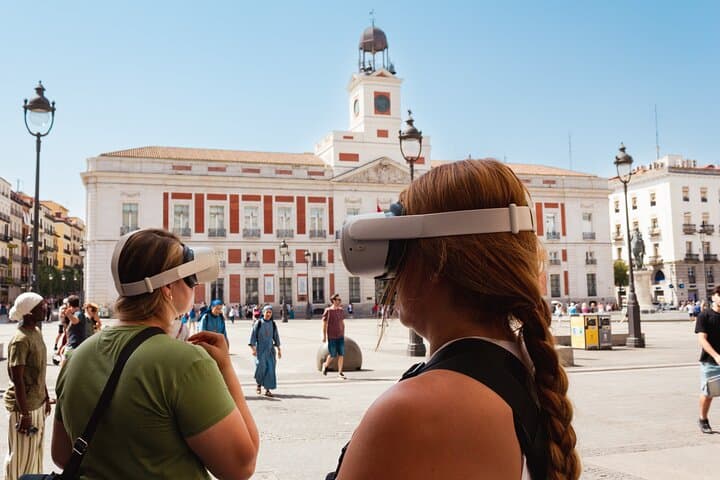 Pedal Through Time: Madrid VR E-Bike Tour of Historic Plazas photo 3