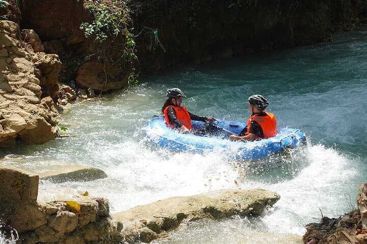 Kuang Si Waterfall Jungle Rafting: 1km River Adventure from Luang Prabang