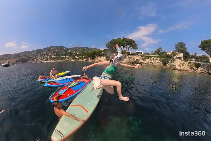 E‑Bike and Paddleboard: Scenic Ride from Nice to Saint‑Jean‑Cap‑Ferrat