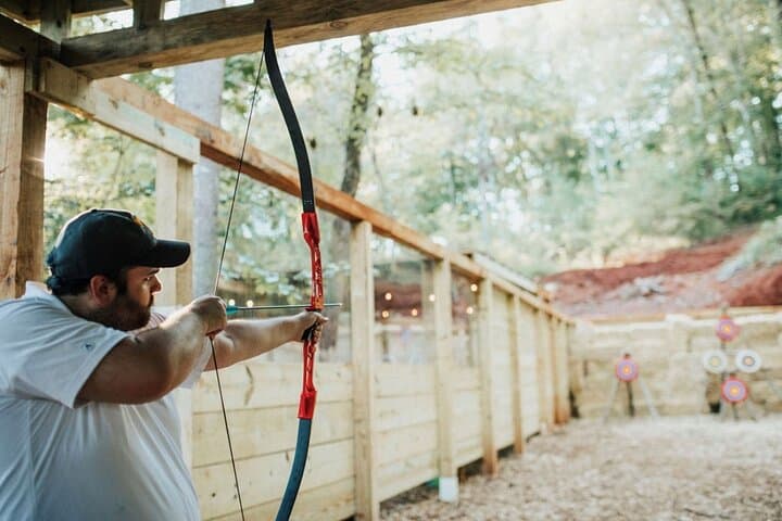One-Hour Adventure Day Pass at Ancient Lore Village — Archery, Axe Throwing & Woodland Trails photo 3