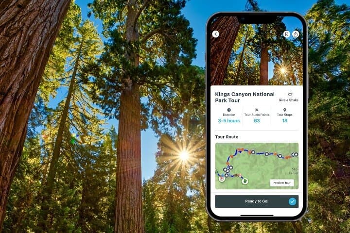Kings Canyon Self-Guided Audio Tour — Drive, Hike and Giant Sequoias