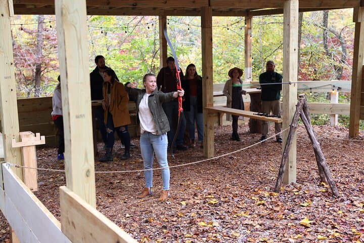 One-Hour Adventure Day Pass at Ancient Lore Village — Archery, Axe Throwing & Woodland Trails photo 4