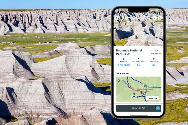 Badlands National Park Self-Guided Audio Tour — GPS-Activated Driving & Hiking Guide