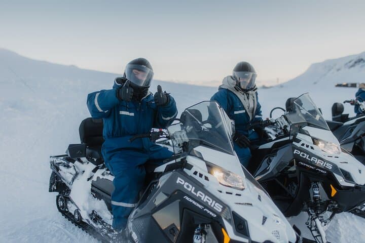 Golden Circle to Langjökull: Private Golden Circle Tour with Langjökull Snowmobiling photo 3