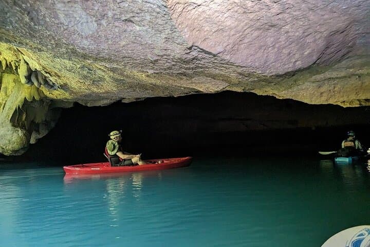 Paddle into the Jungle Blue Hole Cave: Kayak Adventure Near San Ignacio, Belize photo 3