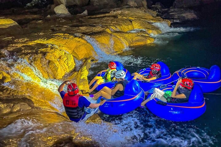 4-Cave Tubing & Crystal Cave Waterfall Swim — Belize Adventure Combo