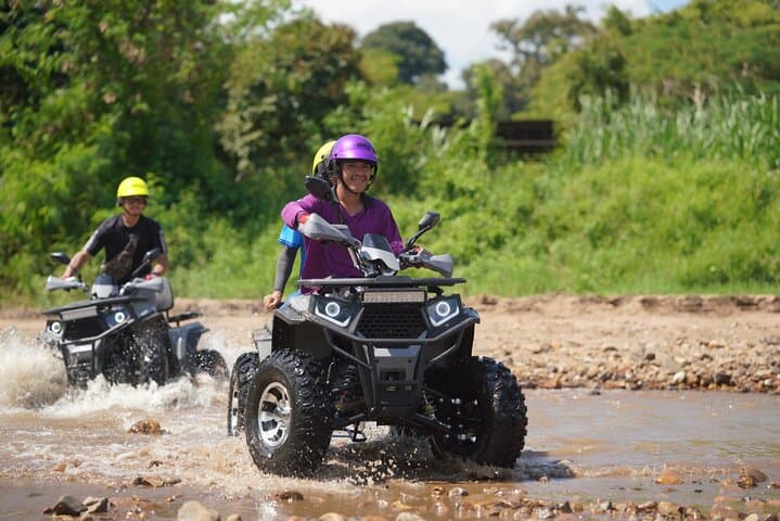 Mae Wang ATV, Karen Village & Bamboo Rafting Day Trip from Chiang Mai