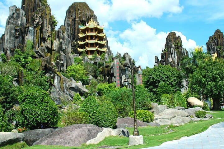 Marble Mountains to Hoi An: Cave Climb, Craft Workshops & River Lantern Experience photo 5
