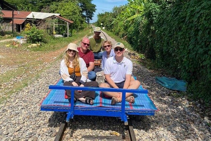 Siem Reap to Battambang Full-Day: Bamboo Train, Wat Banan & Phnom Sampeau Bat Cave Sunset photo 1