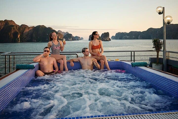 5-Star Sea Lion Day Cruise to Halong Bay from Hanoi — Buffet, Kayaking & Ti Top