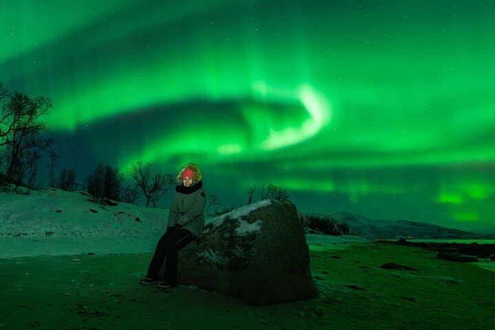 Tromsø Northern Lights Chase with Campfire, Reindeer Sausage & Pro Photos photo 1