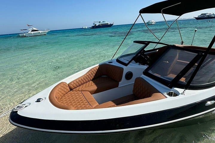 Private Speedboat to Orange Island — Hurghada Snorkeling, Beach Picnic & Coral Gardens photo 4
