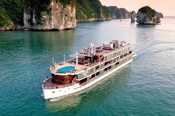 Heritage Halong Luxury Cruise 2D1N: Lan Ha Bay Exploration & Overnight Escape