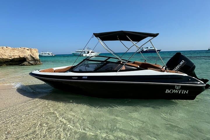 Private Hurghada Speedboat Dolphin Watching & Snorkeling Adventure photo 4