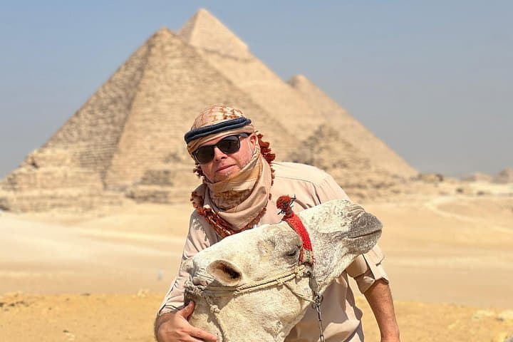 Giza Pyramids Private Tour: Camel Ride, Egyptian Museum & Khan el-Khalili photo 5