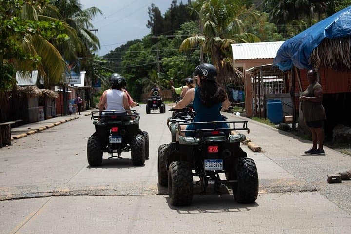 Roatán Ultimate ATV & Zipline Wildlife Tour: Jungle, Beach, and Sanctuary in One Day photo 5