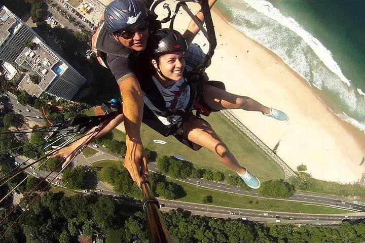 Tandem Paragliding Over Rio: Pedra Bonita Launch to São Conrado Beach photo 3