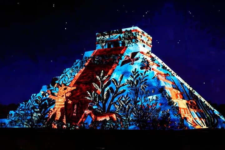 Chichén Itzá After Dark: Nighttime Light Show, Cenote Swim & Valladolid Visit photo 4