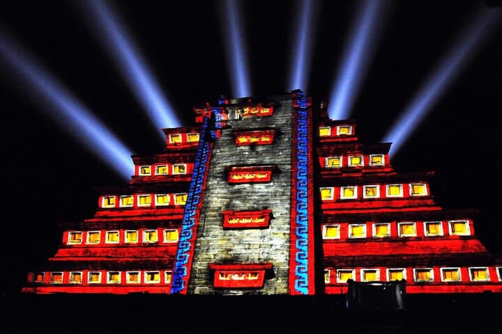Chichén Itzá After Dark: Nighttime Light Show, Cenote Swim & Valladolid Visit photo 3