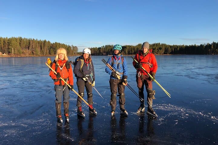Lake Ice Skating in Dalarna: Full-Day Swedish Winter Skating & Open-Fire Lunch photo 6