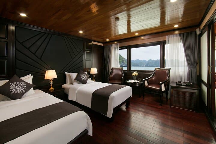 La Regina Royal 2-Day Ha Long Bay Cruise: Explore Caves, Islands & Kayaks photo 2