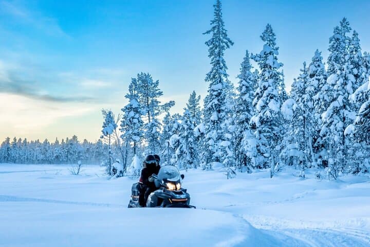 Small-Group Snowmobile Tour in Sinettä Wilderness (3 Hours) photo 5