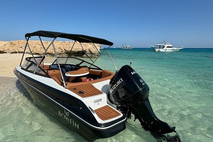 Private Speedboat to Orange Bay (Giftun): Snorkel the Red Sea from Hurghada photo 3