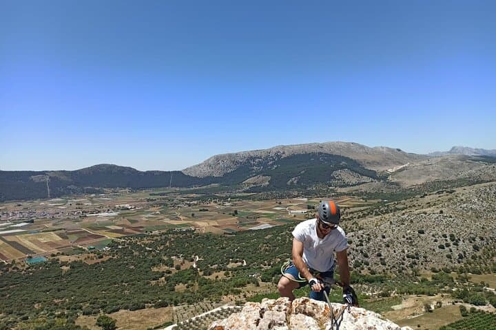 Via Ferrata John Hogbin: Guided La Zafarraya Climb with Zip Lines and Abseils photo 2