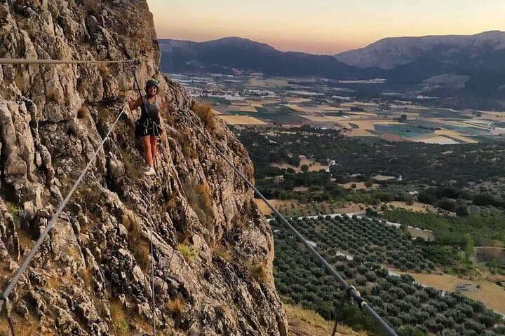 Via Ferrata John Hogbin: Guided La Zafarraya Climb with Zip Lines and Abseils photo 3
