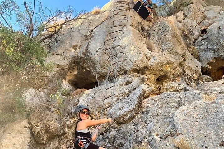 Via Ferrata John Hogbin: Guided La Zafarraya Climb with Zip Lines and Abseils photo 5