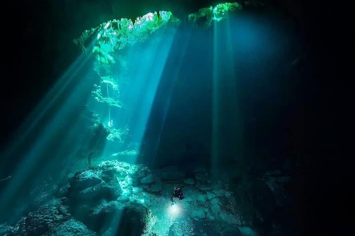 Cenote Scuba Diving at El Pit and Dos Ojos: Guided Dives from Playa del Carmen photo 2