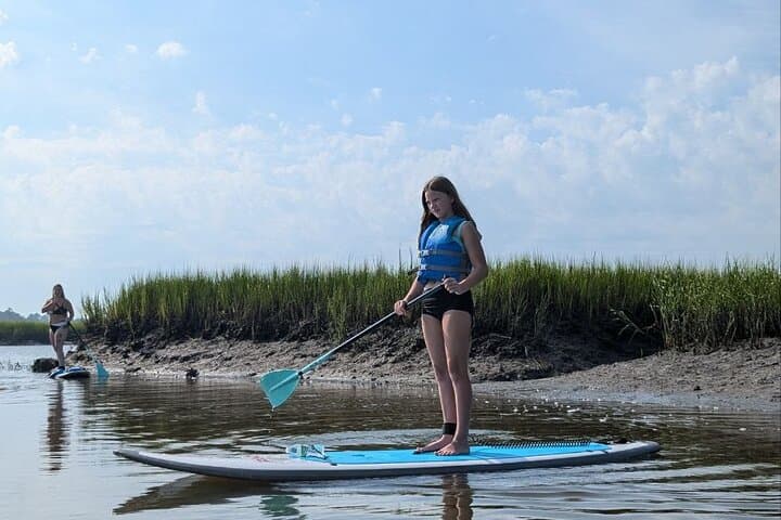 Sunset Paddle on Amelia Island Salt Marshes — Talbot Islands Guided SUP & Kayak photo 5
