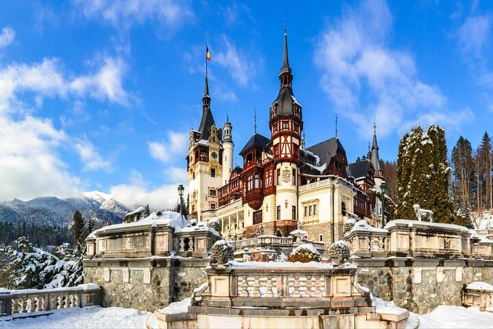 Day Trip to Peles & Bran Castles and Brașov from Bucharest: A Premium Small-Group Tour