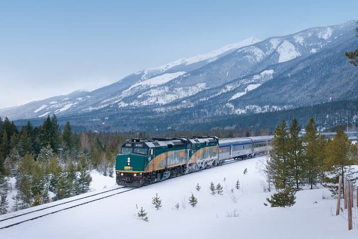 Winter VIA Rail Journey: 6-Day Vancouver to Calgary Through Jasper, Icefields Parkway and Banff photo 2