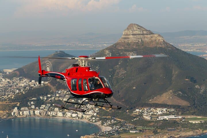 Cape Town Land, Sea & Sky: Robben Island, Helicopter Flight and Table Mountain in One Day