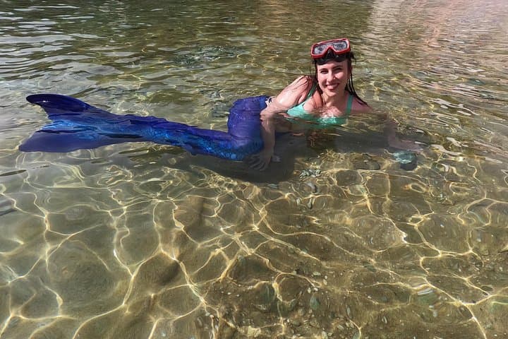 Heraklion Mermaid Experience: Learn to Swim with a Monofin in Crete photo 2
