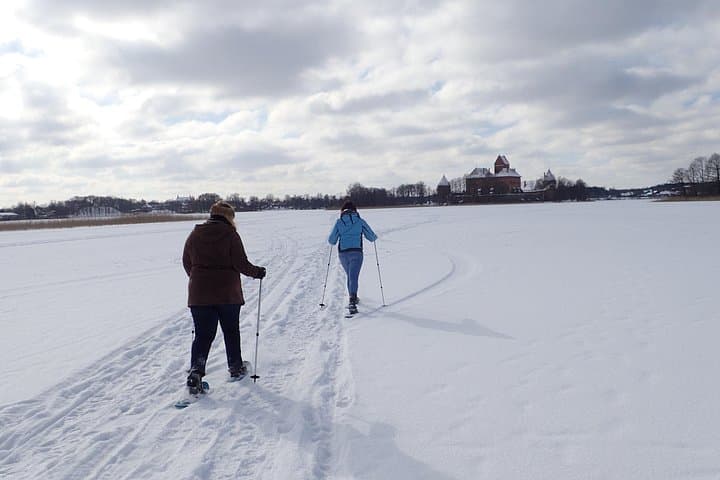 Snowshoeing in Trakai: Winter Walks to Trakai Island Castle and Varnekai Bog photo 2