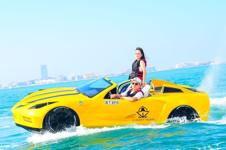 Private Jet Car Cruise Along Dubai Coast with Burj Al Arab Views photo 2