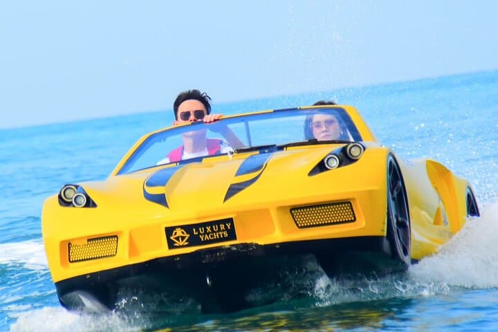 Private Jet Car Cruise Along Dubai Coast with Burj Al Arab Views photo 3