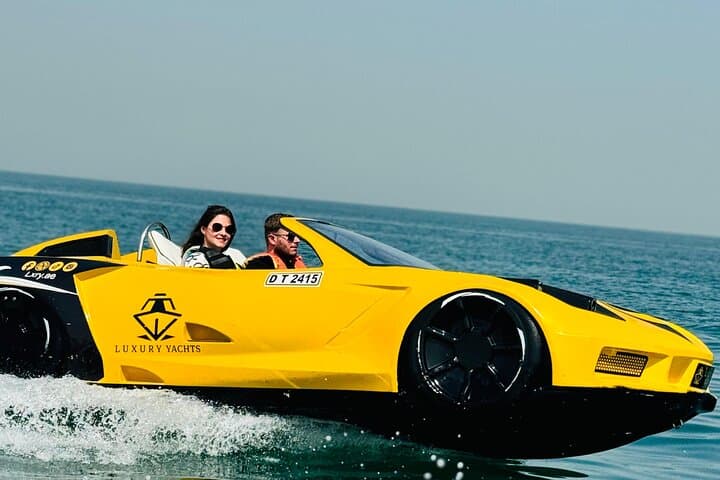 Private Jet Car Cruise Along Dubai Coast with Burj Al Arab Views photo 6