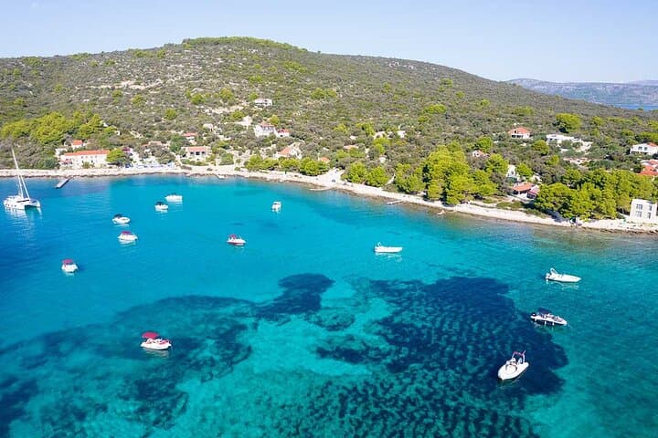 Half-Day Speedboat to Šolta and the Blue Lagoon from Trogir