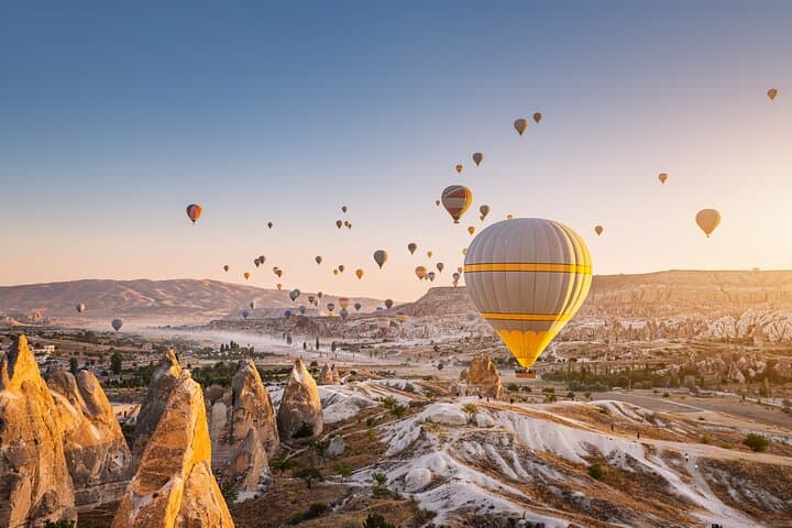 Sunrise Hot Air Balloon Ride Over Love Valley in Göreme, Cappadocia photo 2
