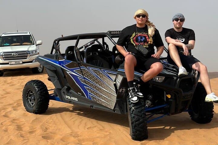 Dubai Morning Buggy Tour: Sand-Boarding, Dune Bashing & Camel Ride photo 2