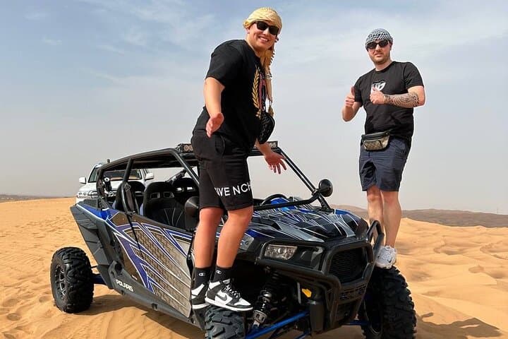 Dubai Morning Buggy Tour: Sand-Boarding, Dune Bashing & Camel Ride photo 3